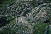 Radfahrer, Molls Gap Pass, Co. Kerry Irland