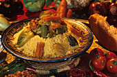 Couscous, National dish of Marocco, Africa