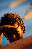 Antillianischer Junge, Bonaire Niederlaendische Antillen
