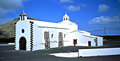Kirche N.S. de los Volcanes , Tinguatón, Lanzarote Kanarische Inseln, Spanien