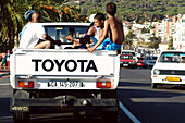 Camps Bay Traffic, Cape Town, South Africa, Kapstadt, Südafrika, Afrika