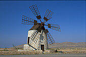 Windmühlen, Tefia, Fuerteventura, Spanien, Europa