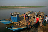 Ferry to Ava / Inwa, Faehre nach Awa / Inwa, Mandalay