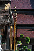 Roofs, Wat Phra That, Lampang Luang Thailand