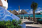 Beach in Playa del Carmen, Yucatan, Quintana Roo Mexico