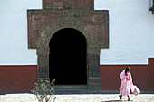 Kirche bei Tupataro bei Patzcuaro, Michoacan, Mittelamerika, Mexiko
