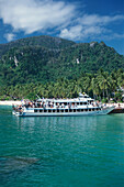 Ausflugsschiffe, Andamanensee, Ko Phi Phi Le Thailand