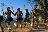 Zulu dancing, Natal South Africa