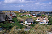Typical Houses, Rantum, Sylt, Schleswig-Holstein North Sea, Germany