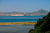 Bucht von Pylos, Gialowa Lagune, Peloponnes, Griechenland