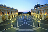 Capitoline Hill in the evening, Rome, Italy