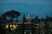 Blick ueber Florenz, Domkuppel, Toskana Italien