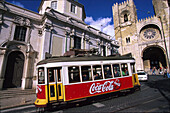 Straßenbahn, Linie 28, Lissabon, Portugal, Europa