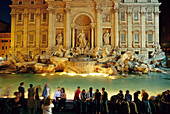 Fontana di Trevi, Rom Italien