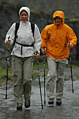 Hiking in the rain, Andalusia Spain