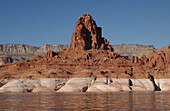 Landscape at Lake Powell, Arizona, Utah, USA