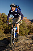 Mountainbike, Gooseberry Trail, Zion Nationalpark Springdale-Utah-USA