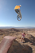 Mountainbiking, Bootleg Canyon, Nevada, USA