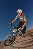 Mountainbike, Gooseberry Trail, Zion Nationalpark Springdale-Utah-USA