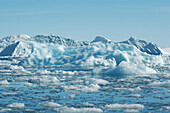 Ice floes drifting in the sea, Ilulissat, Greenland