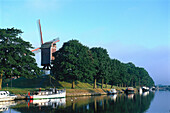 Windmühle, Kruisvest, Brügge, Flandern Belgien