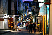 Einkaufsstraße Via Roma, Ischia Porto, Ischia Kampanien, Italien