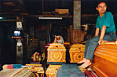 Sargverkäufer, Hanoi Vietnam
