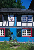 Half Timbered House, Westerwald, Rheinland Pfalz Germany