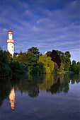 White Tower, palace grounds, Bad Homburg Taunus, Hesse, Germany