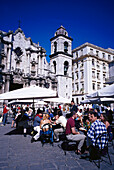 Cafe & Cathedral San Cristobal, Havana Cuba