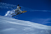 Skifahrer, Stubai, Wintersport, Österreich