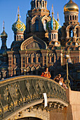 Gribojedow Canal, Christ Resurrection Church St. Petersburg, Russia