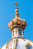 Cupola of East Chapel, Peterhof, St. Petersburg, Russia