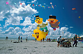 7 International Kite festival, Norderney, East Frisian Islands, East Frisia, Lower Saxony, Germany