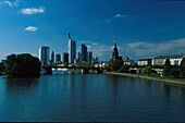 Skyline, Frankfurt am Main, Hessen, Deutschland Europa