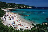 Strand und Küstenlandschaft bei Plage de l´Escale, Côte d´Azur, Mittelmeer, Provence, Frankreich