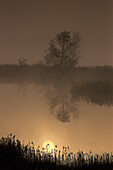 Sunrise over a lake, Germany