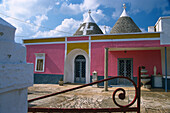 Pink Trullo House, Apulia Italy