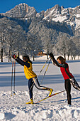 Cross-country Skiing, Ramsau, Styria Austria, Winter