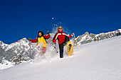 Snowshoeing, Ramsau, Styria Austria, Winter