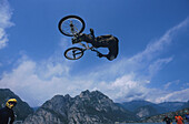 BMX, Akrobatik, Gardasee, Trentino, Italien
