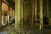 Shwenandaw, Golden Palace, Shwe Nan Daw Kyaung, teak Holzschnitzerei, Goldenen Palastkloster, Mandalay, Golden Palace Monastery because originally part of King Mindon Min's Palace buildings