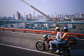 Motorcyclists, Shanghai, VR China