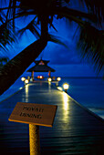 Private Dinning, Hotel Banyan Tree Spa, Vabbinfaru, Maldives