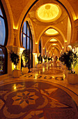 Innenansicht des Royal Mirage Hotel, Dubai, Vereinigte Arabische Emirate
