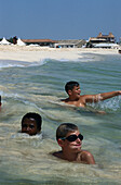 Boys on the beach, Santa Maria, Sal Cape Verde