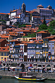 Cais da Ribeira, Houses, Douro Porto, Portugal