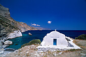 Chapel, Agia Anna, Coast, Amorgos, Cyclades, South Aegean, Greece