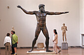 Poseidon von Artemision, Nationalmuseum, Athen, Griechenland