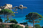 Beach Tamariccio, Palombaggia, Porto Vecchio, Corsica, France
